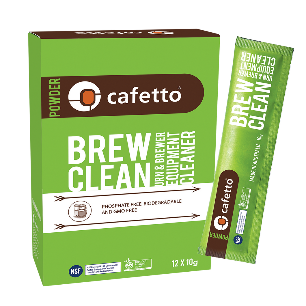 Cafetto brew clean sachet (12 x 10g)