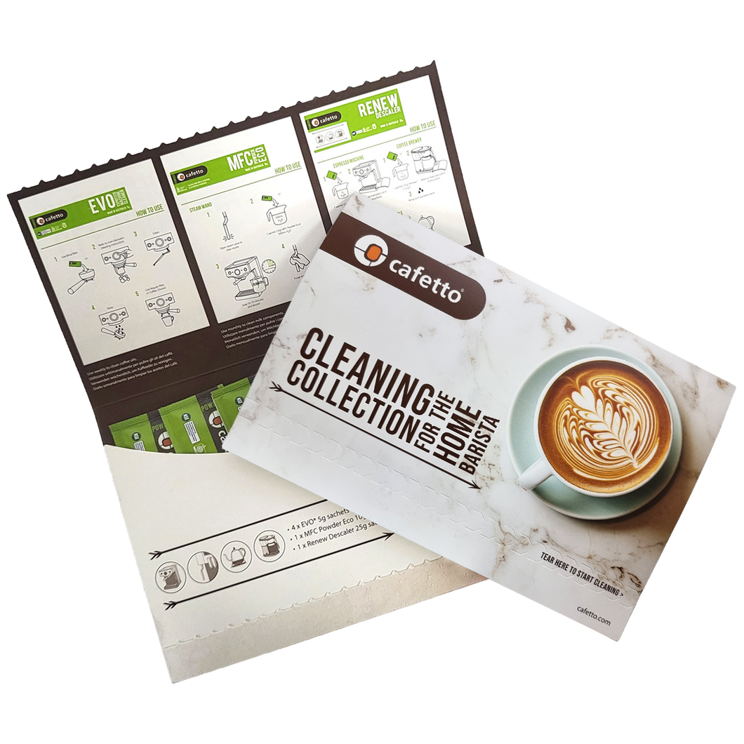 Cafetto cleaning collection kit home barista